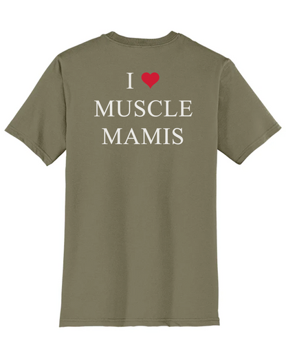 I ❤️ Muscle Mamis Tee