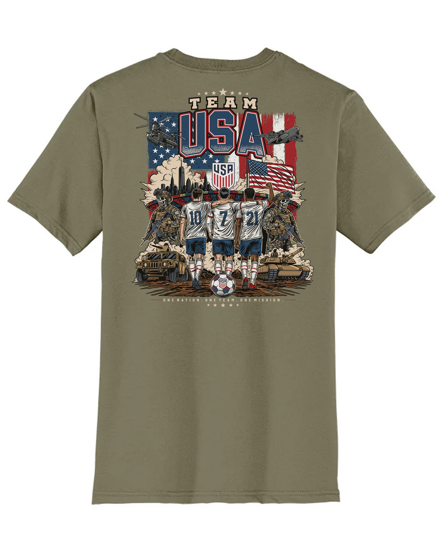 Team USA Soccer Tee