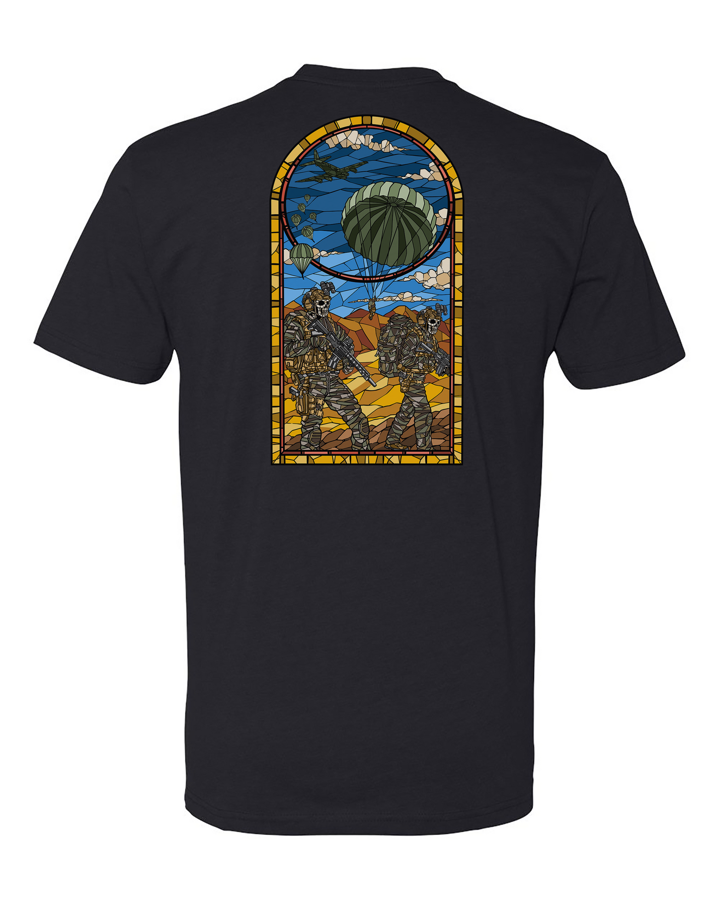 Airborne Stained Glass Tee