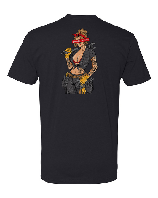 Blue Collar Violence Tee