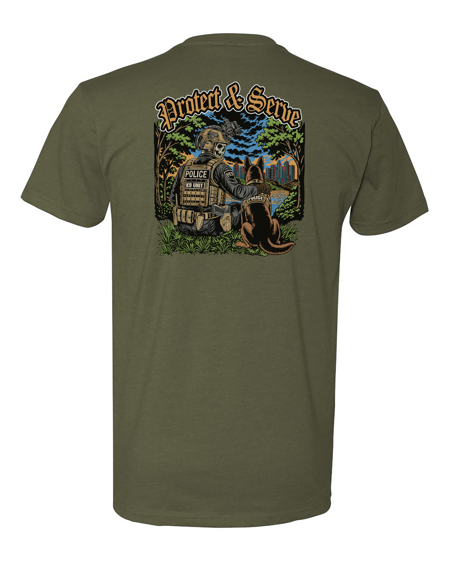 Protect & Serve Tee