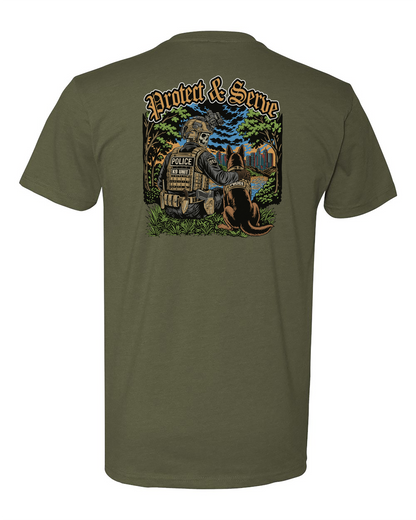 Protect & Serve Tee