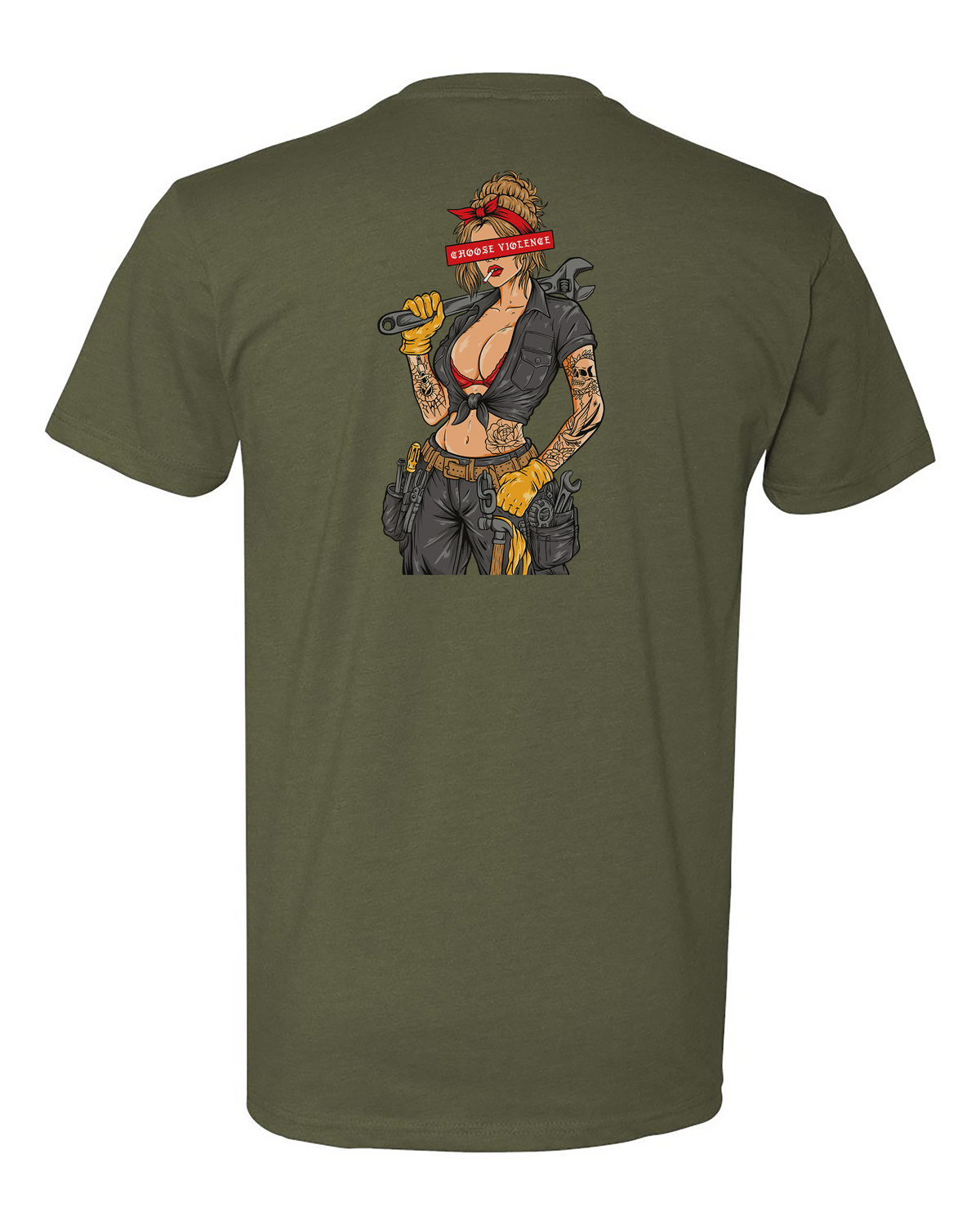 Blue Collar Violence Tee