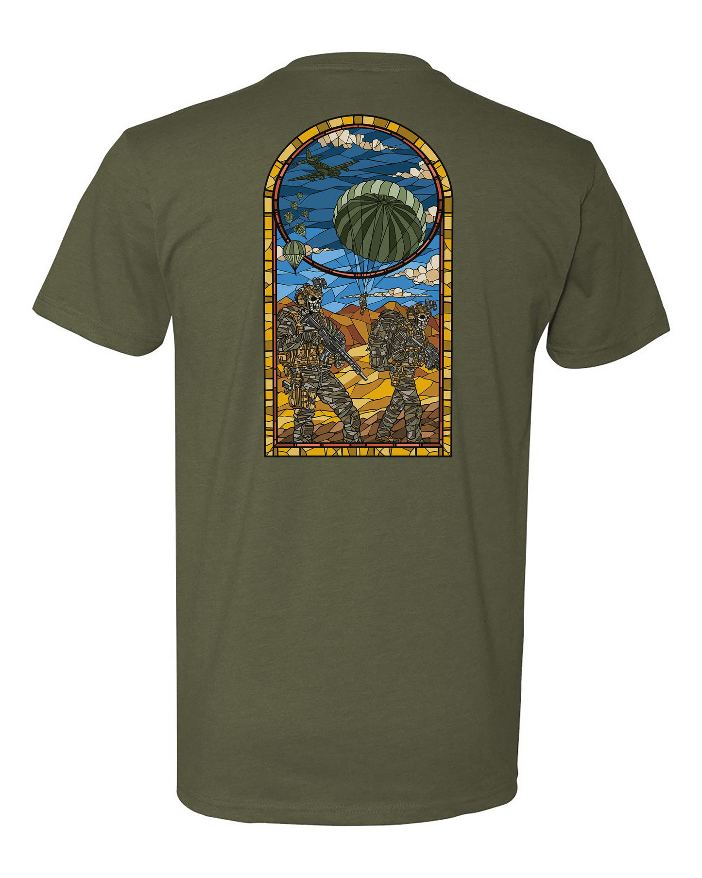 Airborne Stained Glass Tee