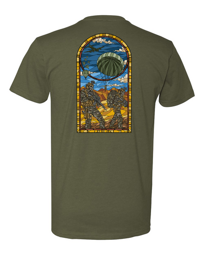 Airborne Stained Glass Tee