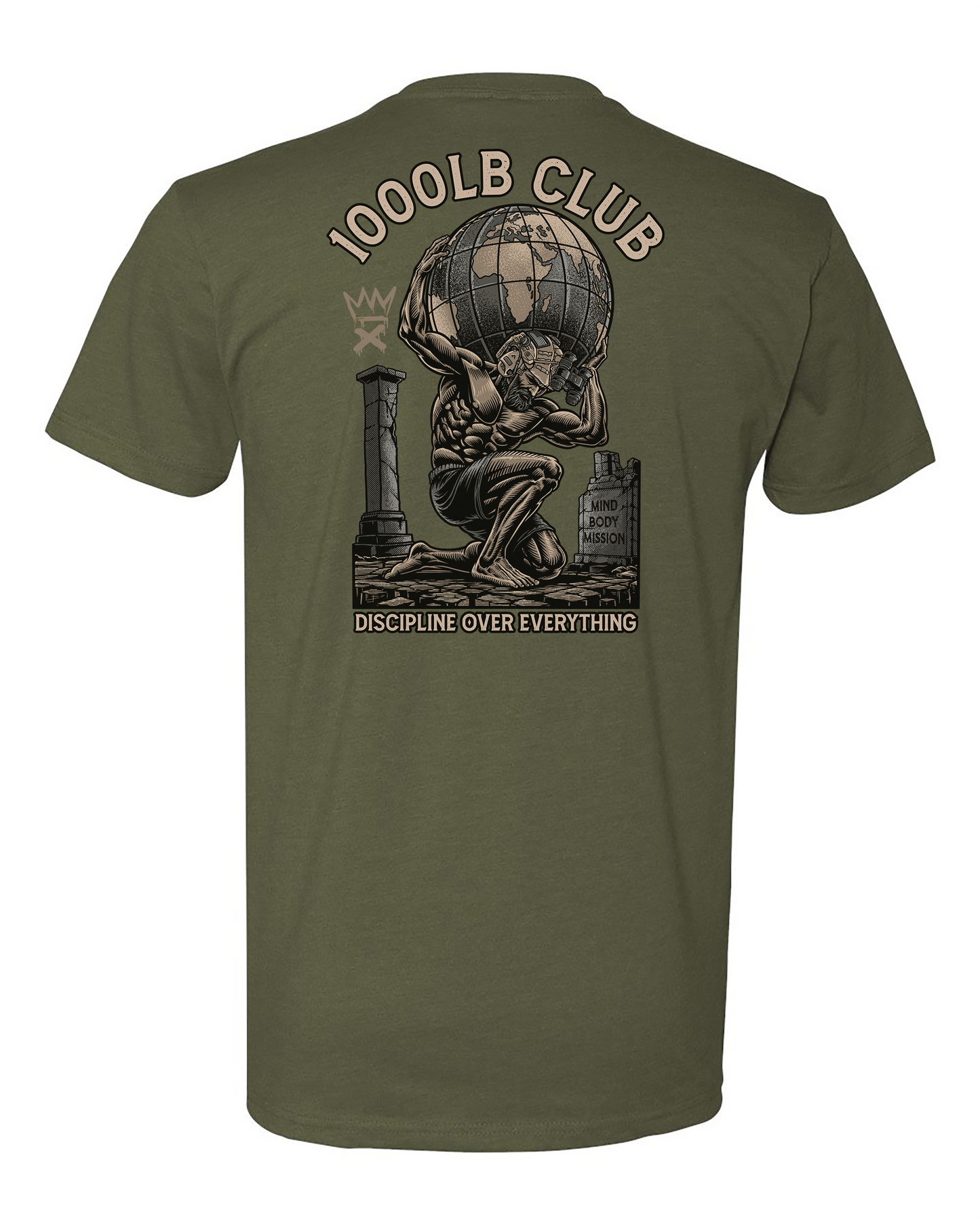 1000LB Club Tee