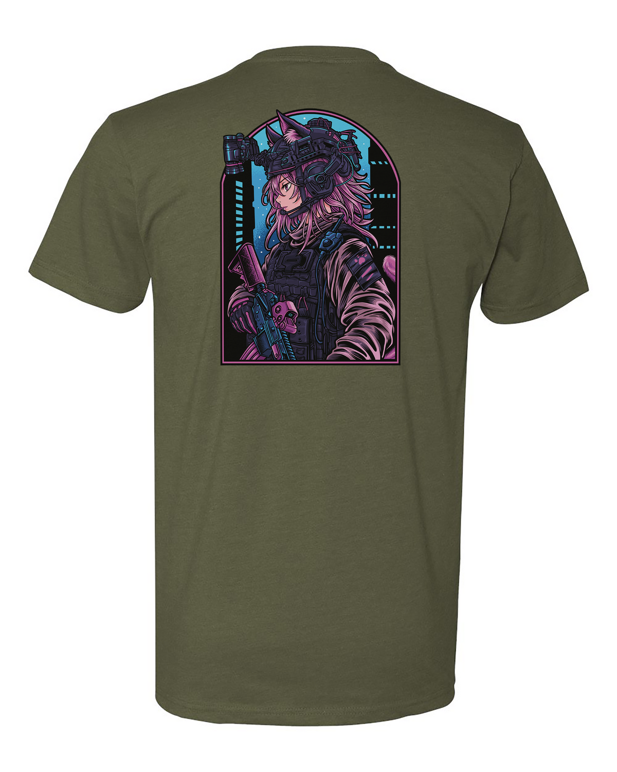 Neon Nyan Tee