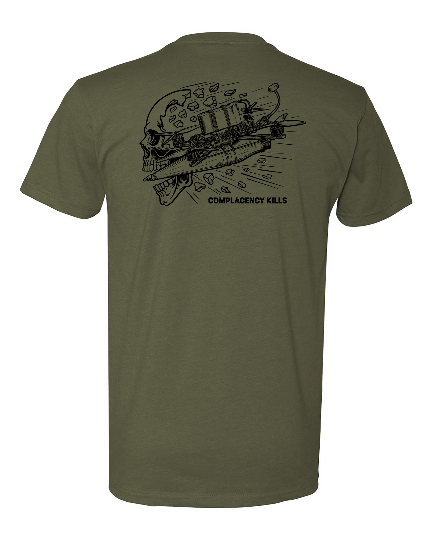 Complacency Kills V2 Tee