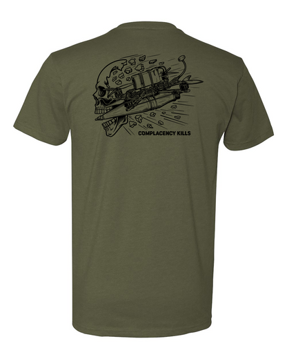 Complacency Kills V2 Tee
