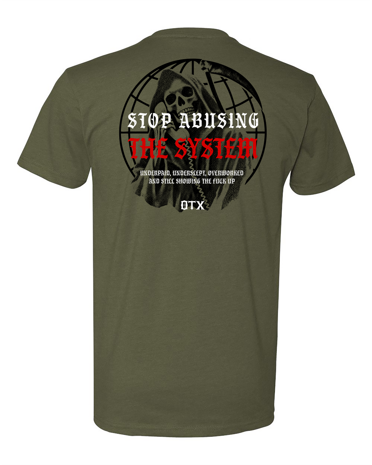 Stop Abusing The System Tee