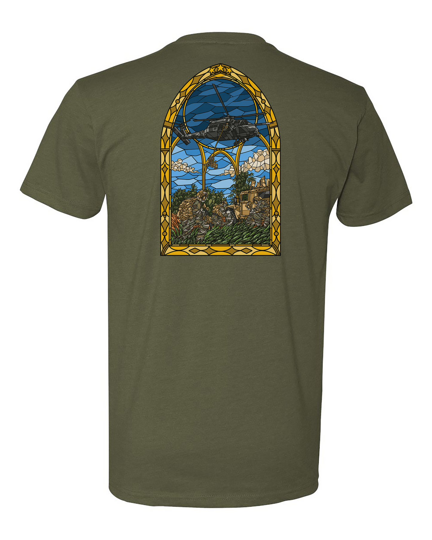 Air Assault Stained Glass Tee
