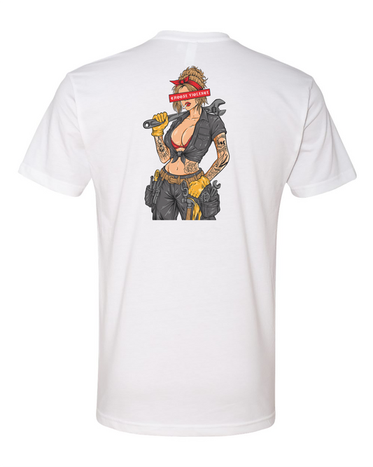Blue Collar Violence Tee
