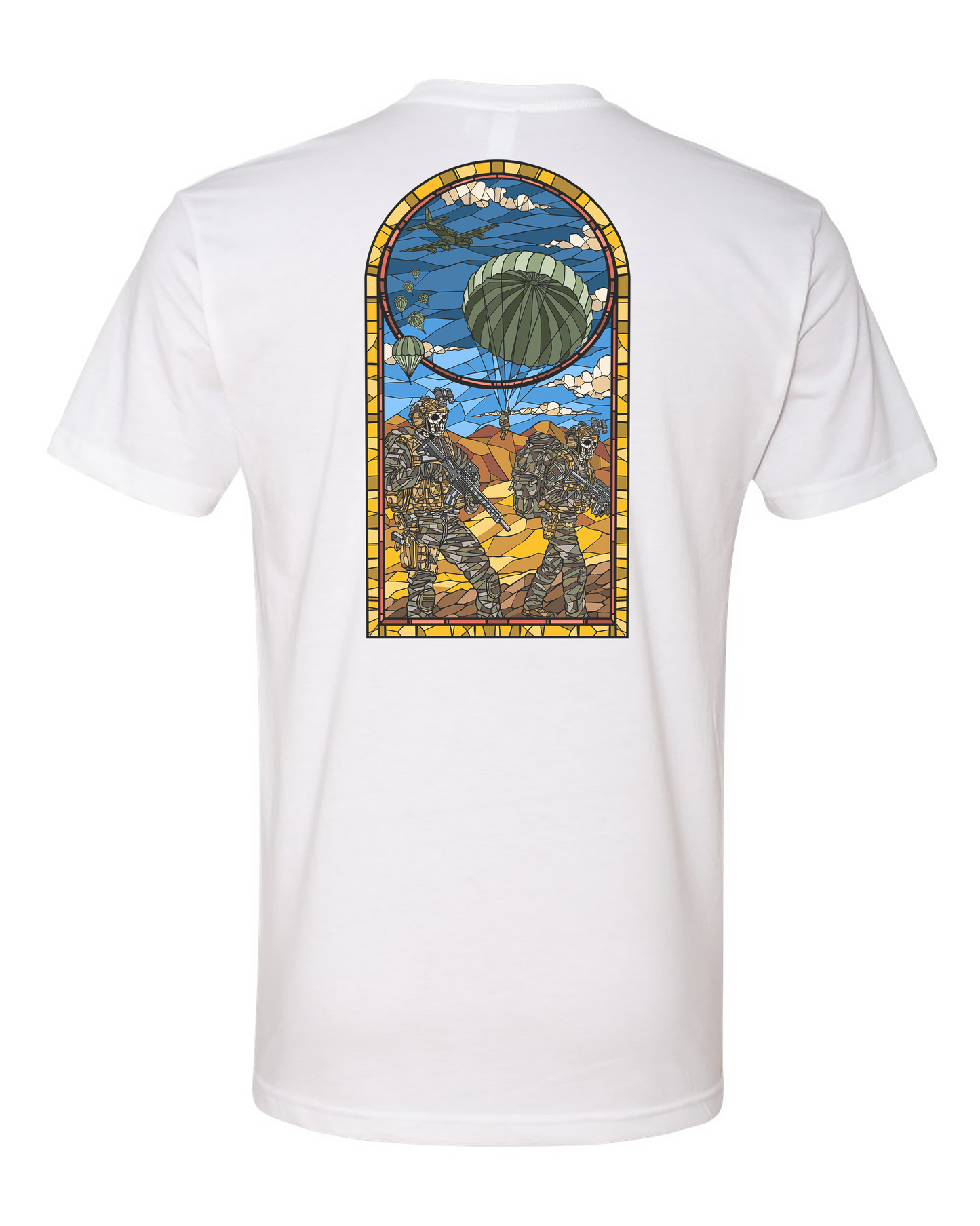 Airborne Stained Glass Tee
