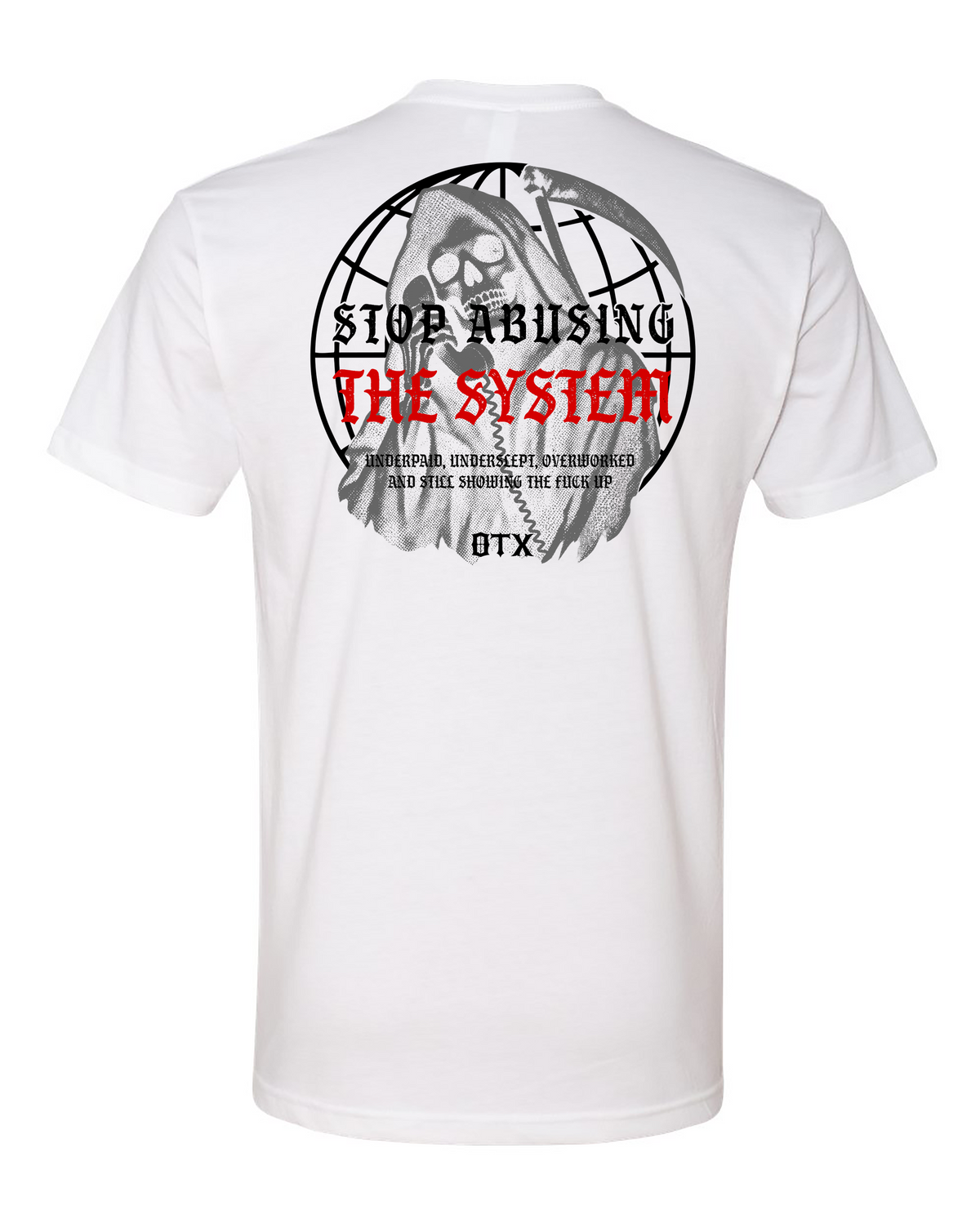Stop Abusing The System Tee