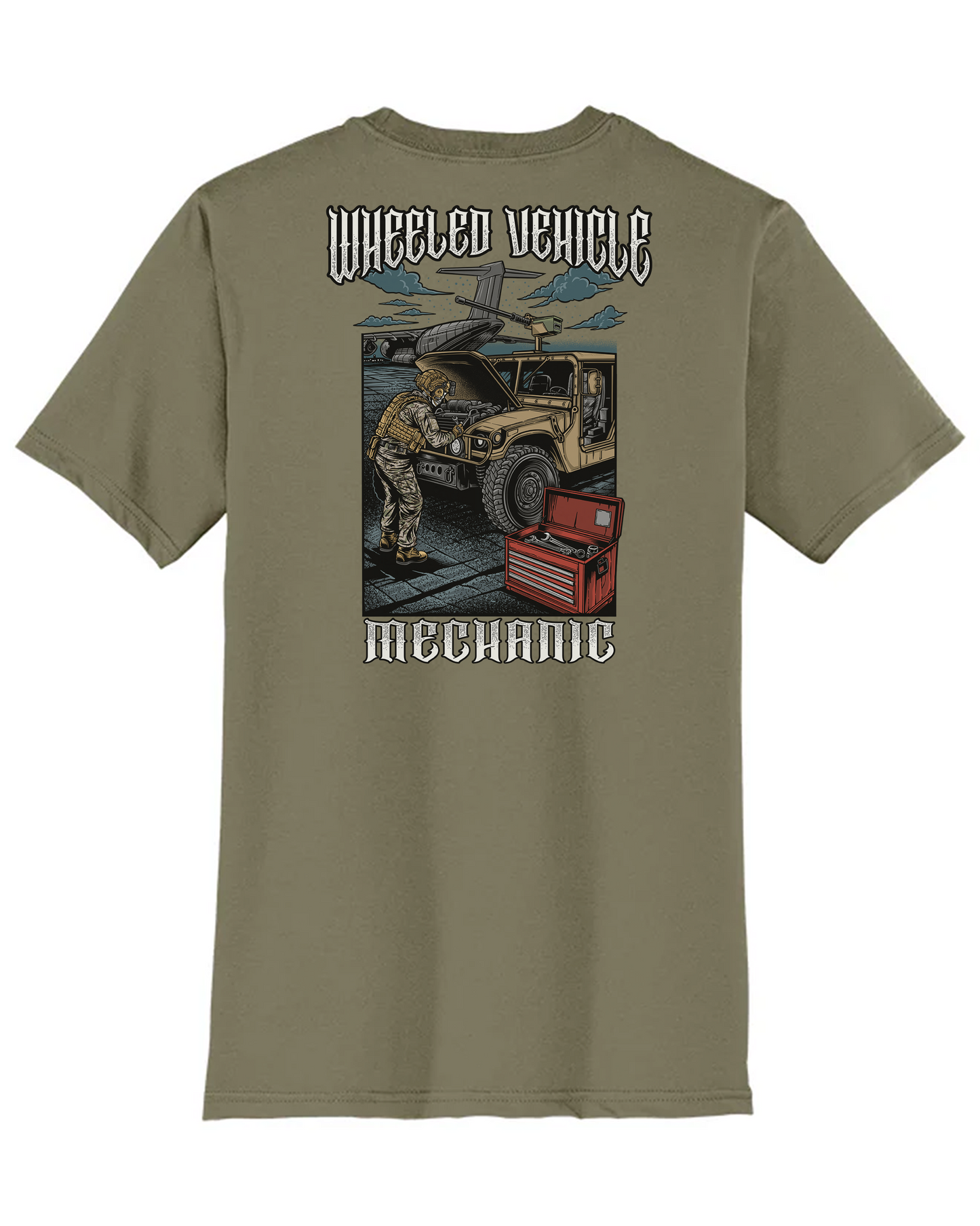 Wheeled Vehicle Mechanic Tee