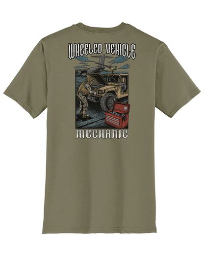 Wheeled Vehicle Mechanic Tee