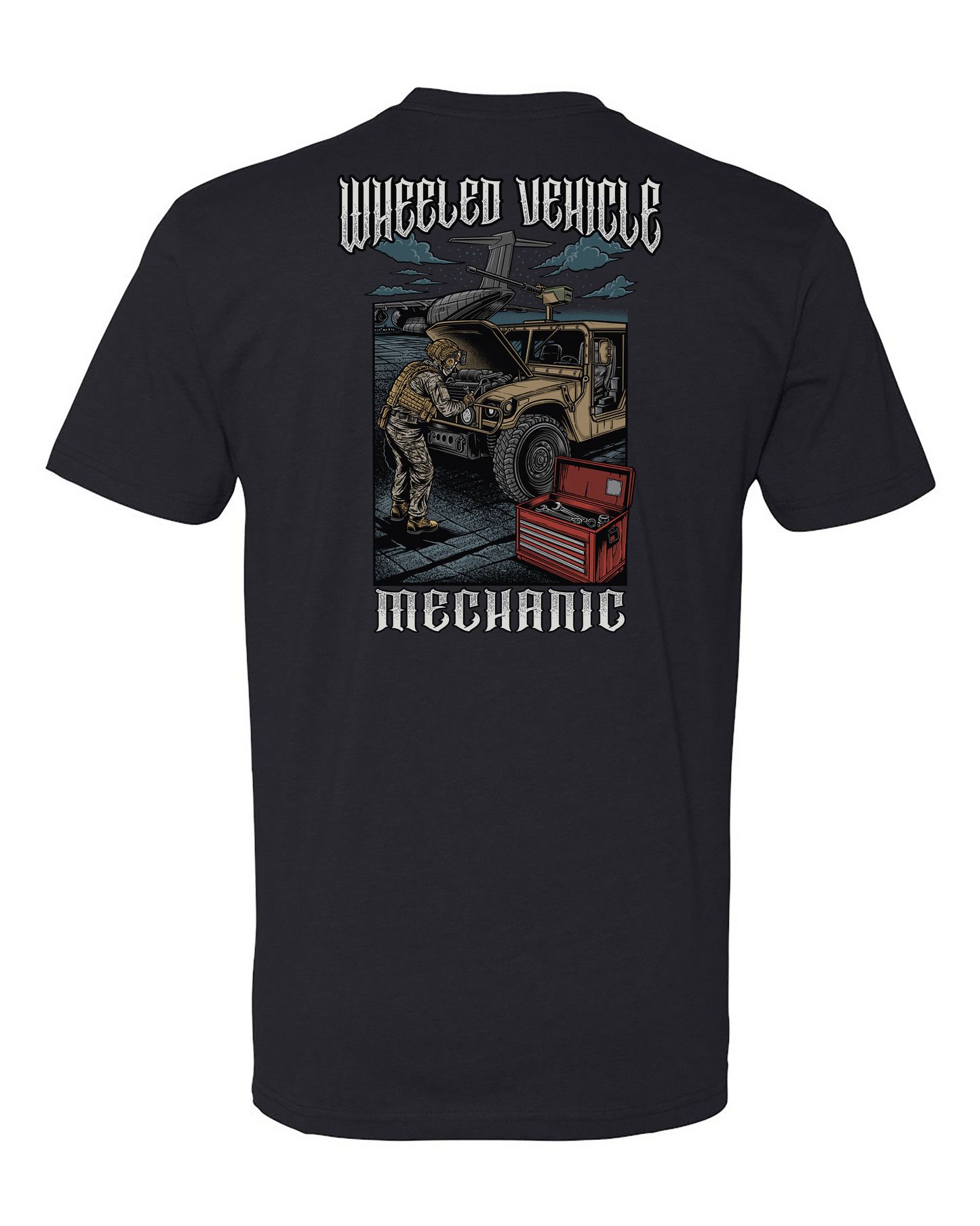 Wheeled Vehicle Mechanic Tee