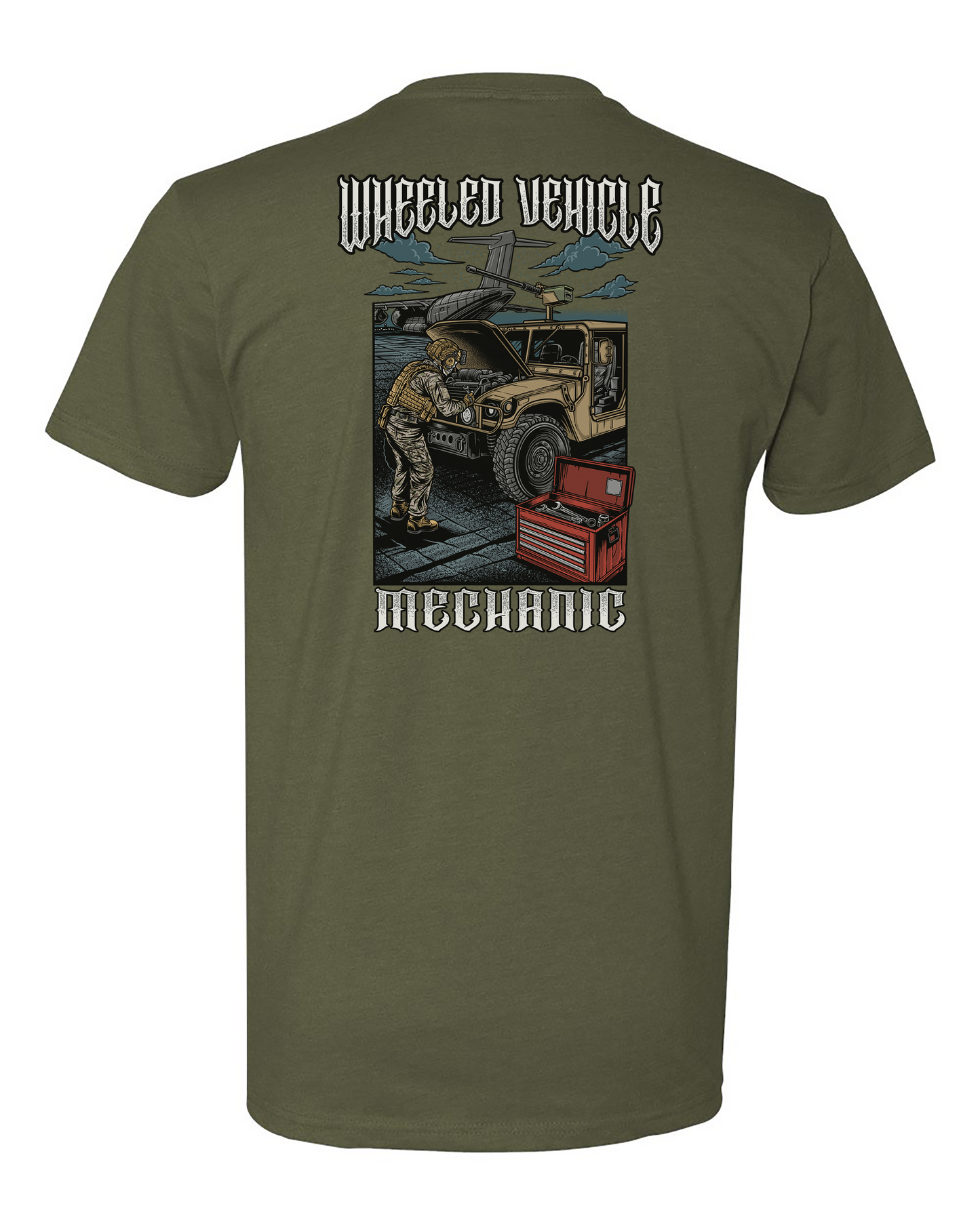 Wheeled Vehicle Mechanic Tee