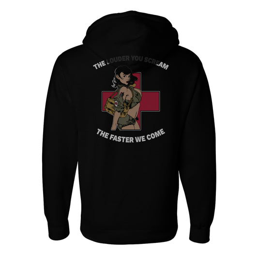 The Louder You Scream Hoodie