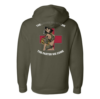 The Louder You Scream Hoodie