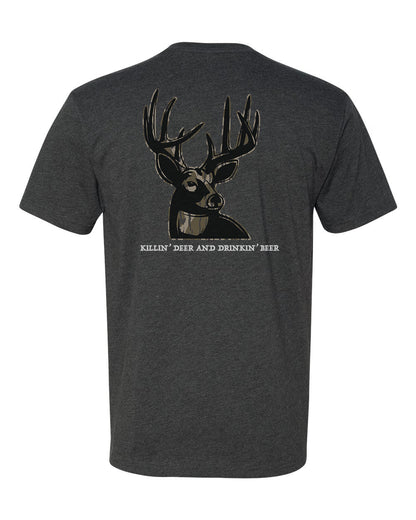 Deer and Beer Camo Tee