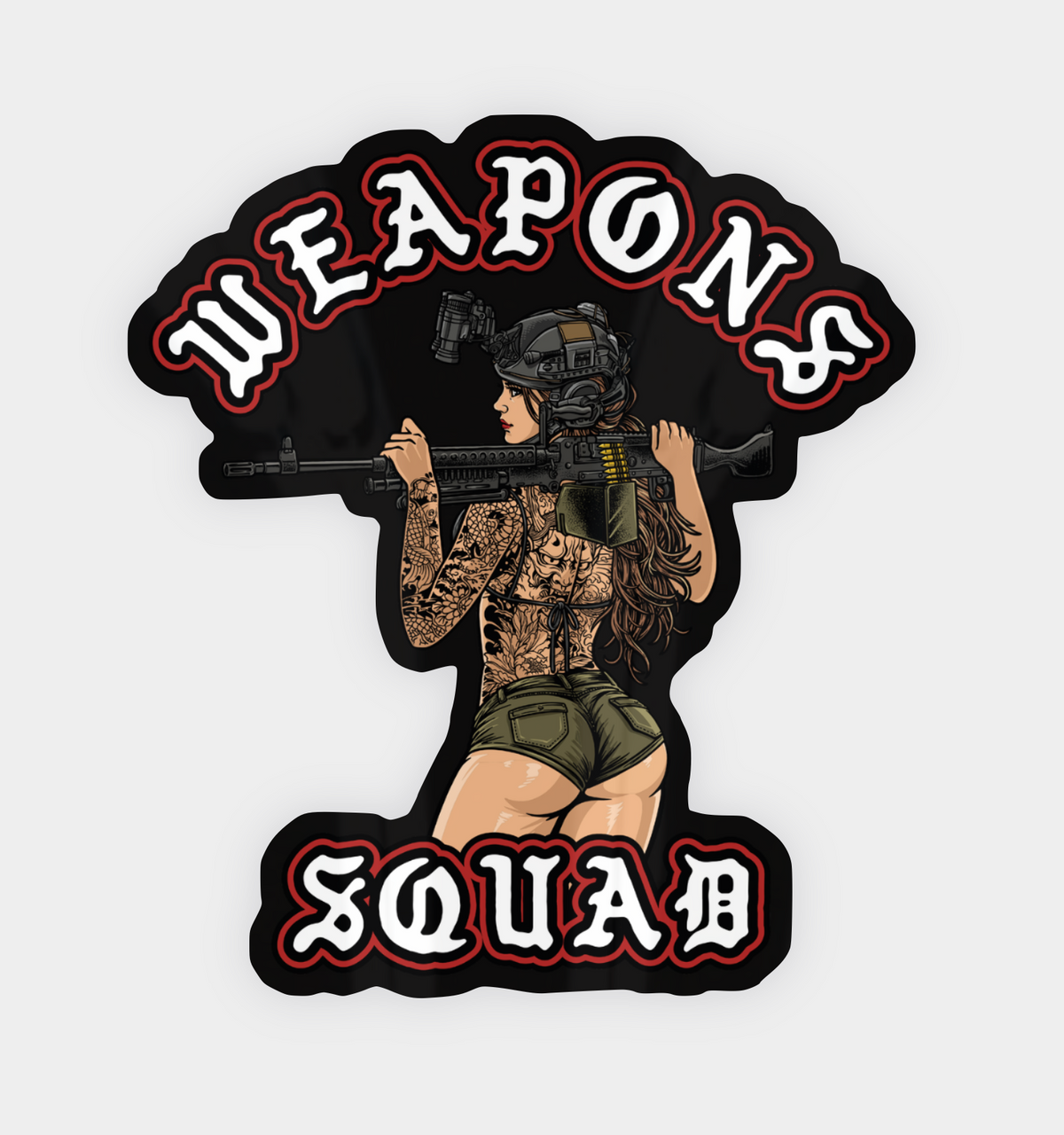 Weapons Squad Sticker