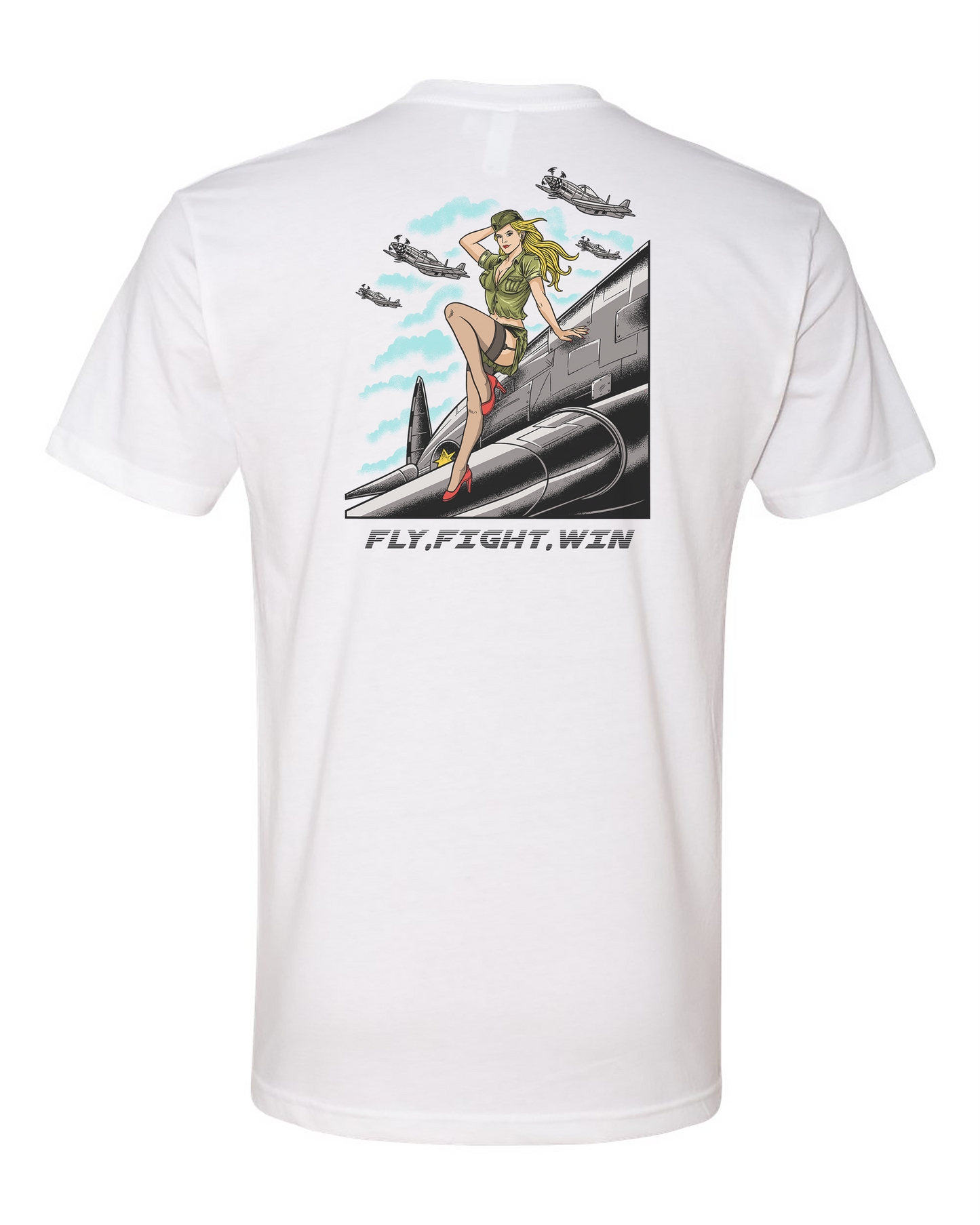 Fly Fight Win Tee