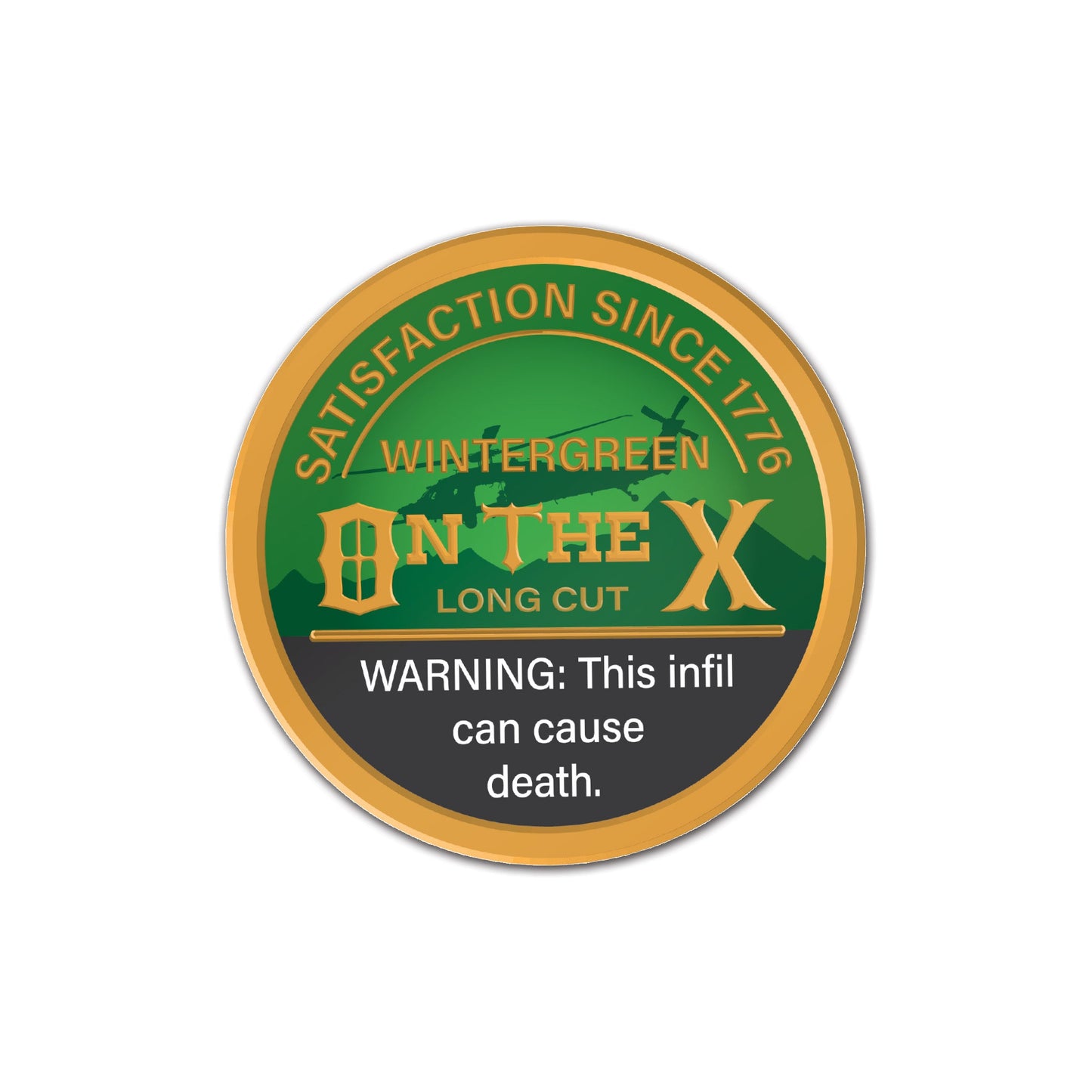 Wintergreen Sticker