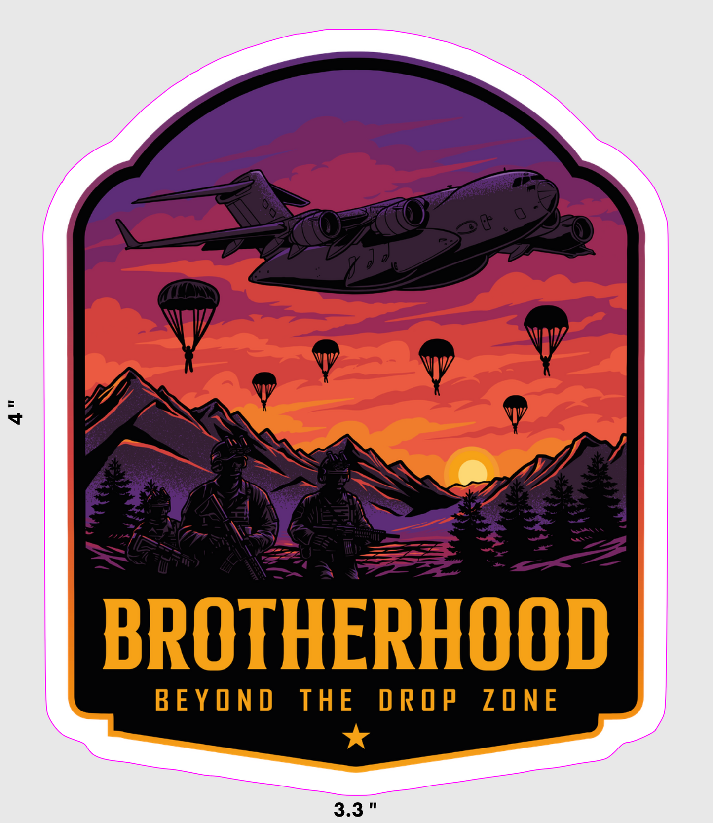 Brotherhood Sticker